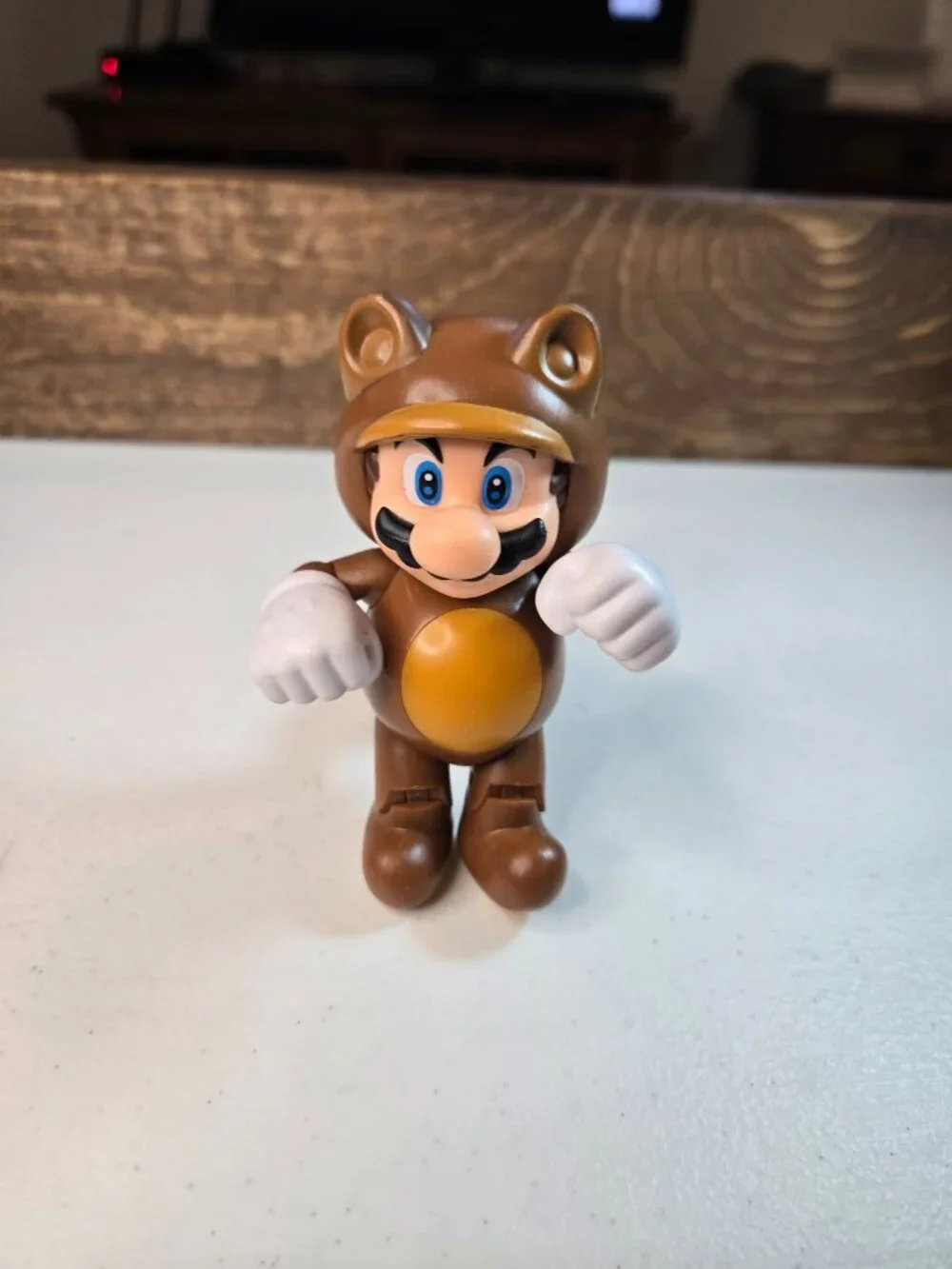 World of Nintendo Super Mario Bros. Tanooki Mario (2015) Jakks Pacific Figure 4
